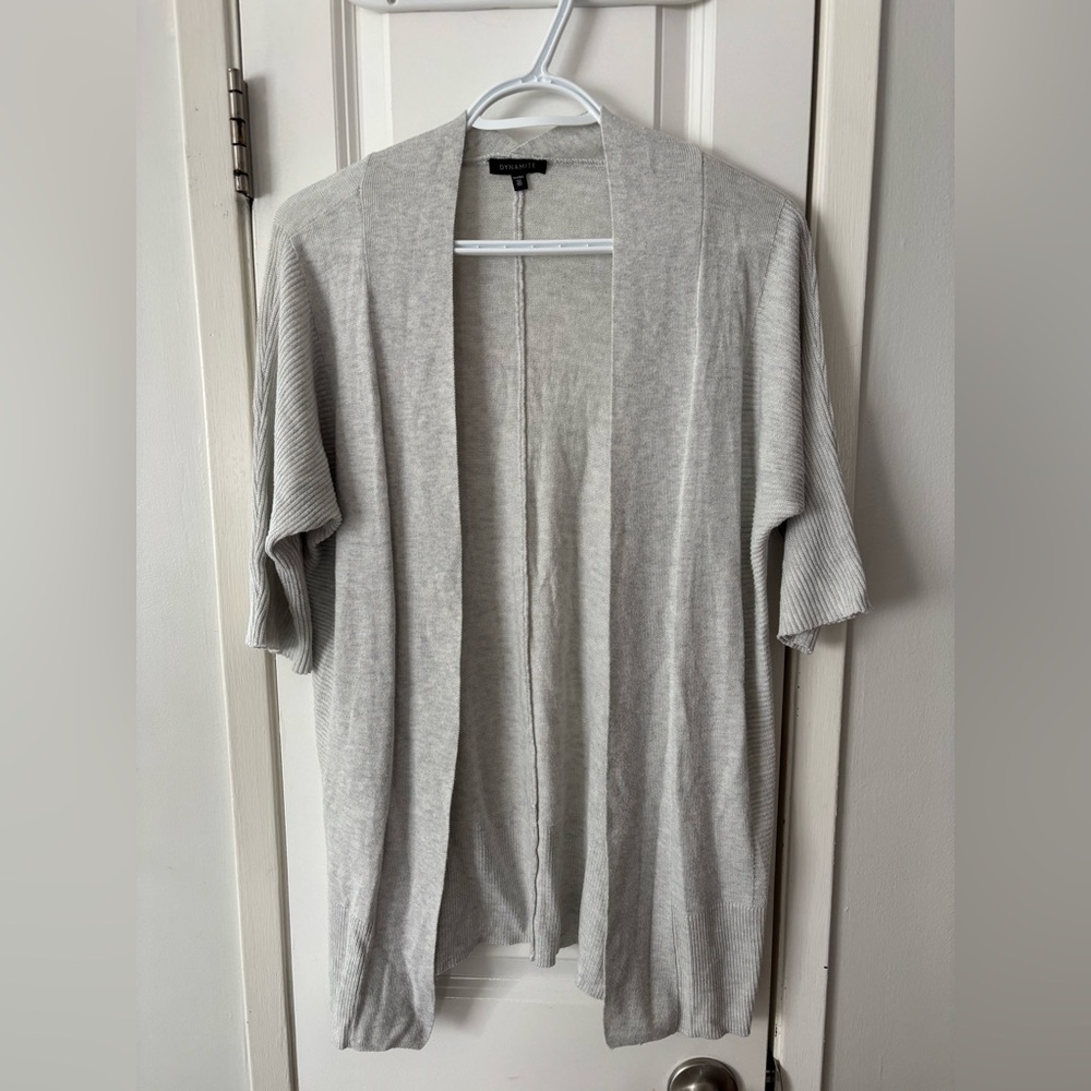Dynamite short sleeve cardigan